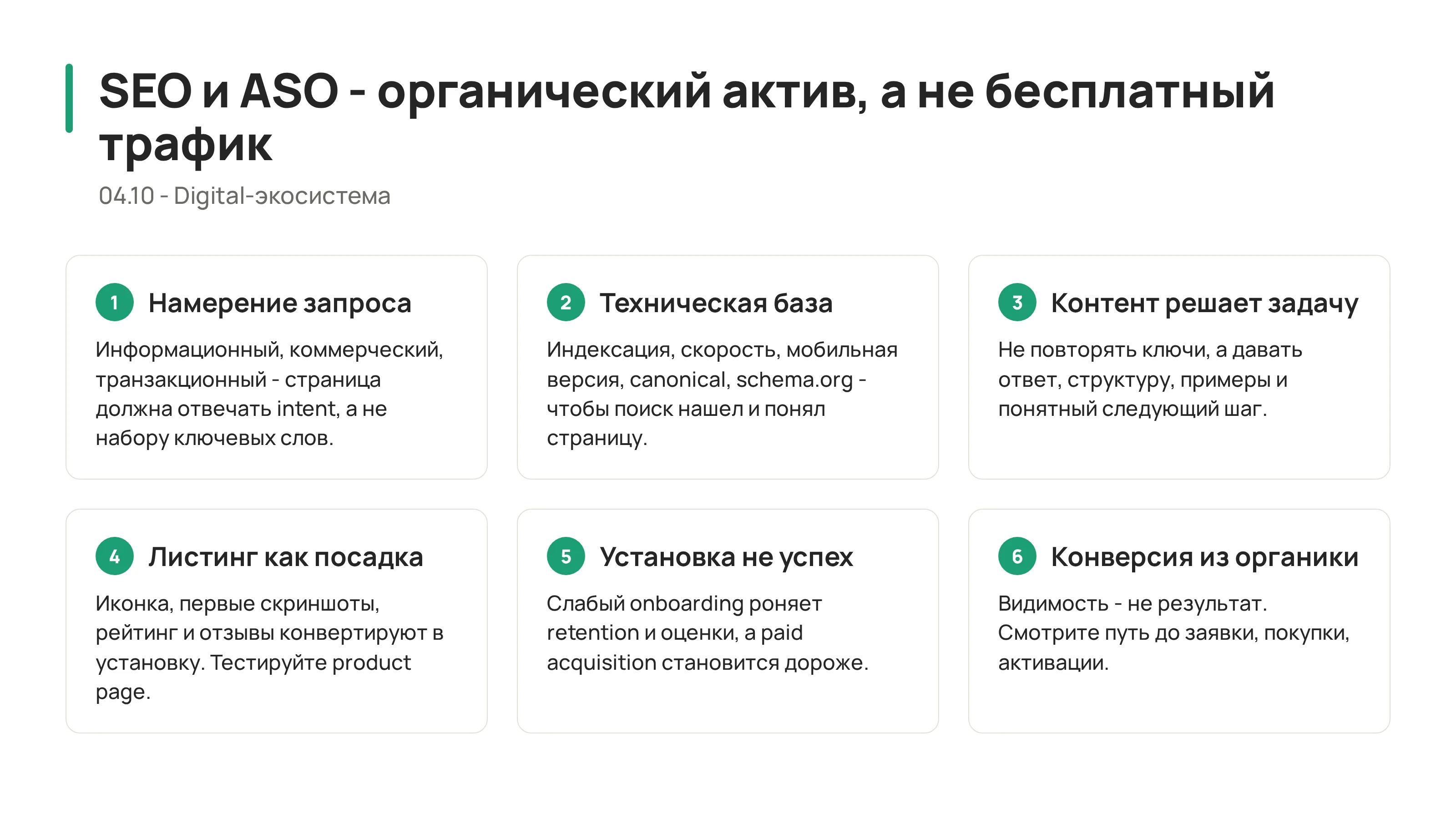 SEO и ASO