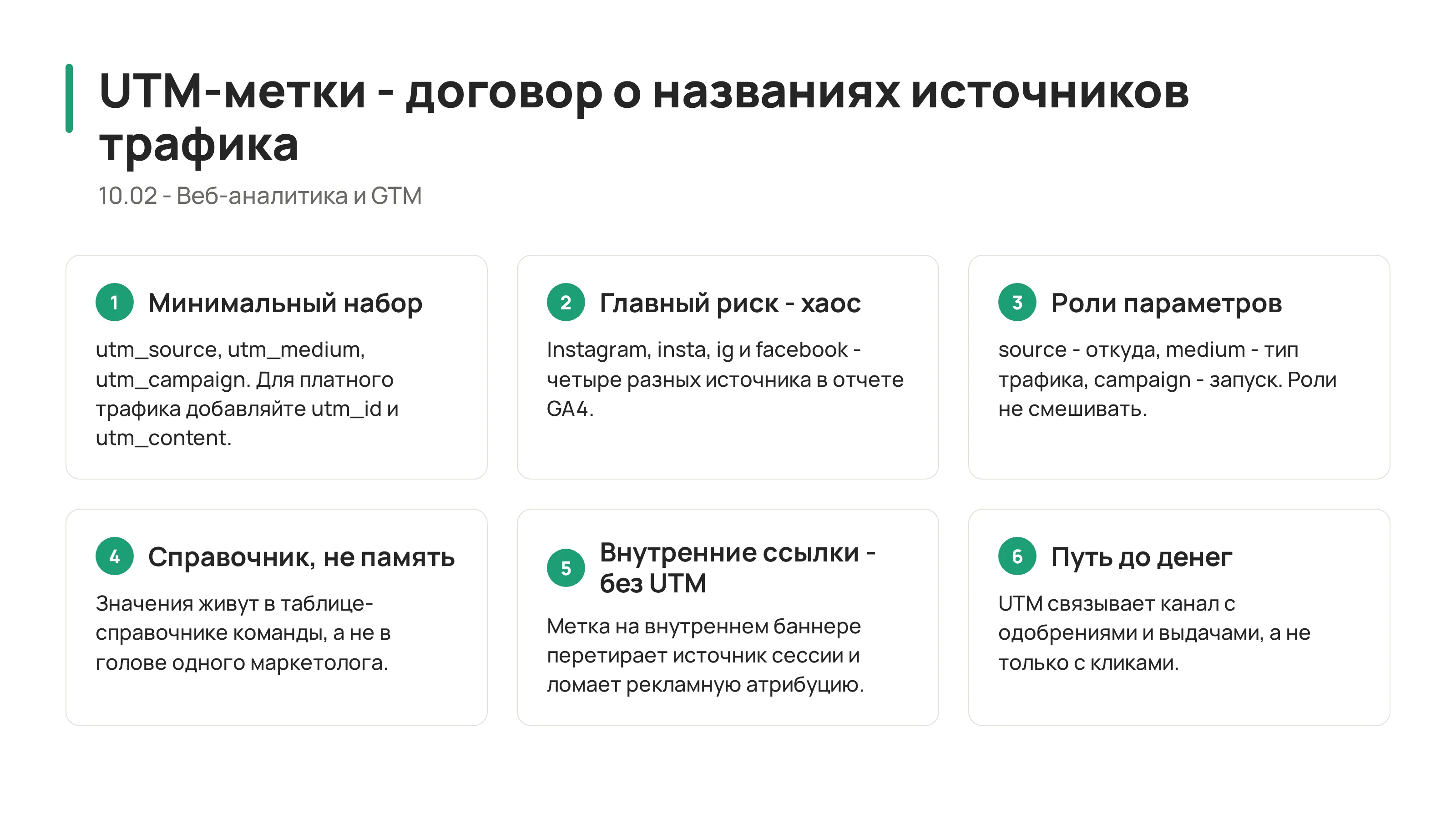 10.02 - UTM-метки: фундамент чистой атрибуции