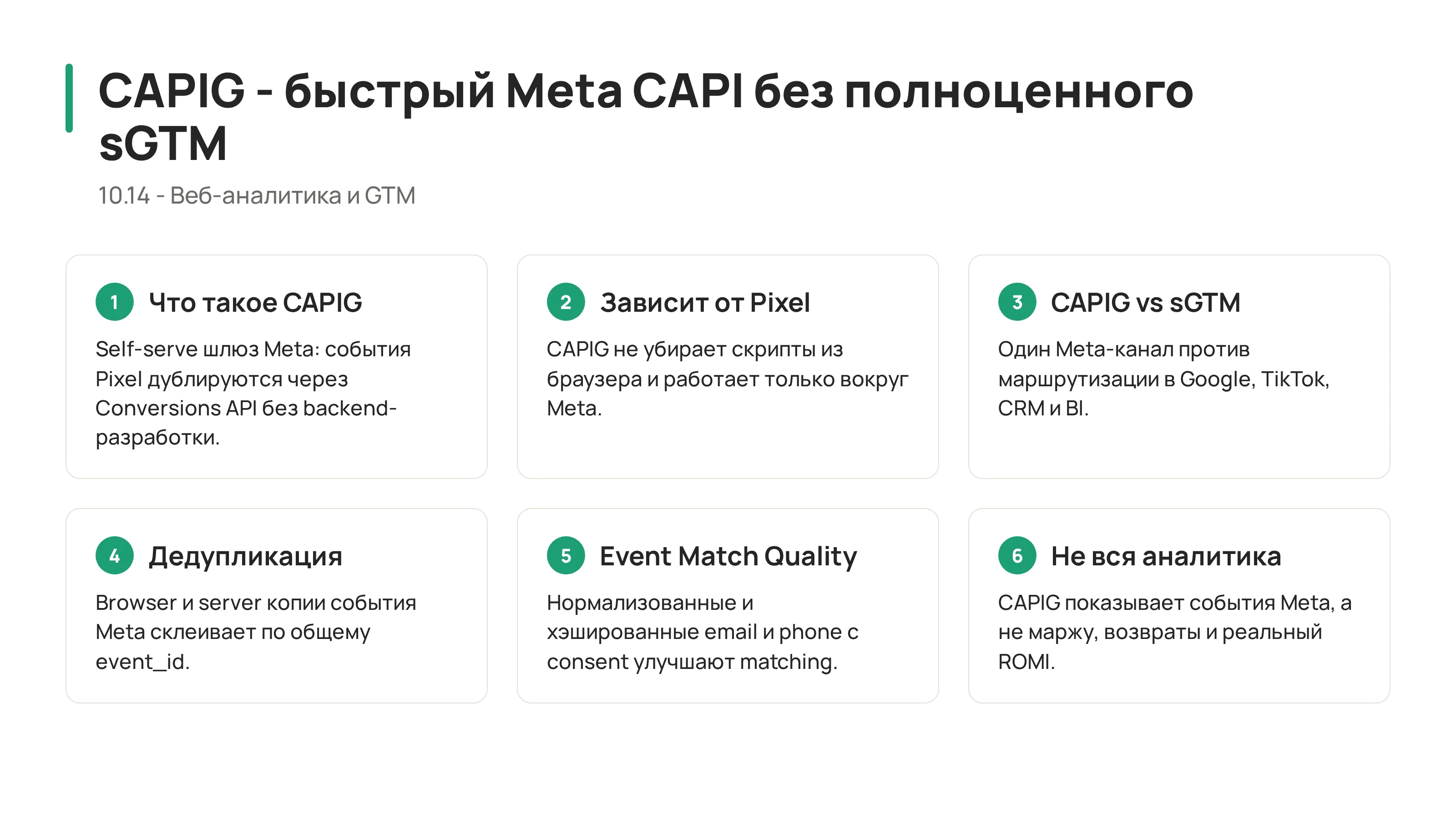 10.14 - Meta Conversions API Gateway: быстрый CAPI без полноценного sGTM